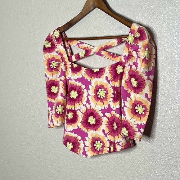 Free People Give Me More Top In Pop Combo - Picture 5 of 12